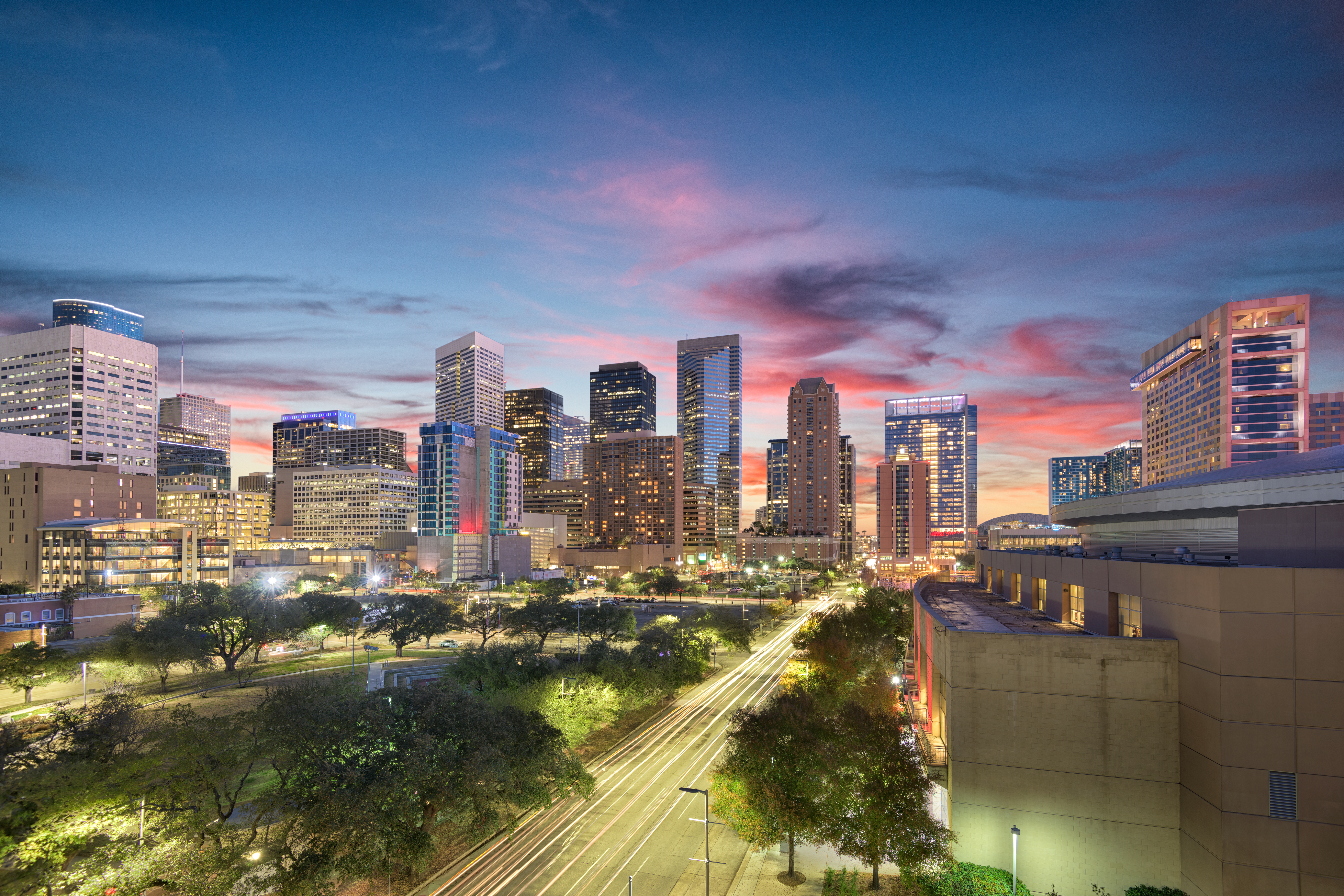 Houston service area